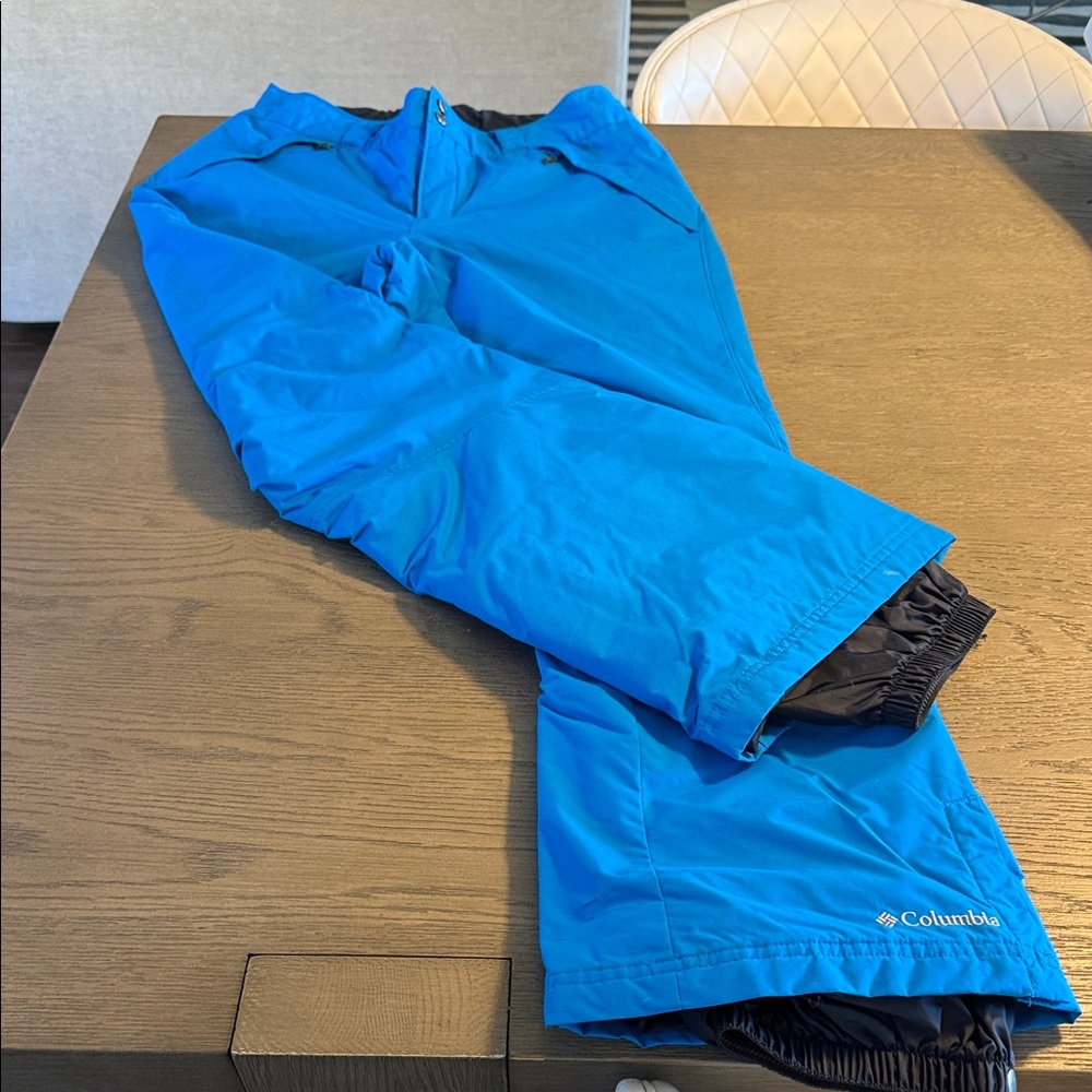 Columbia Men's Vibrant Blue Ski Pants Like New